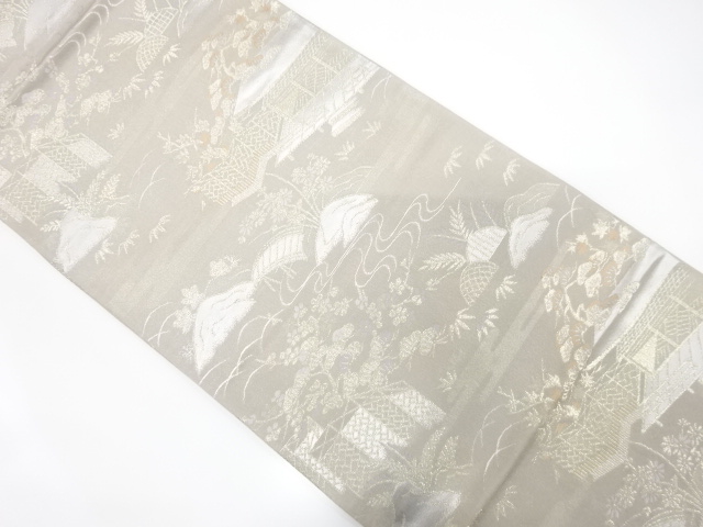 JAPANESE FUKURO OBI / WOVEN MANSION